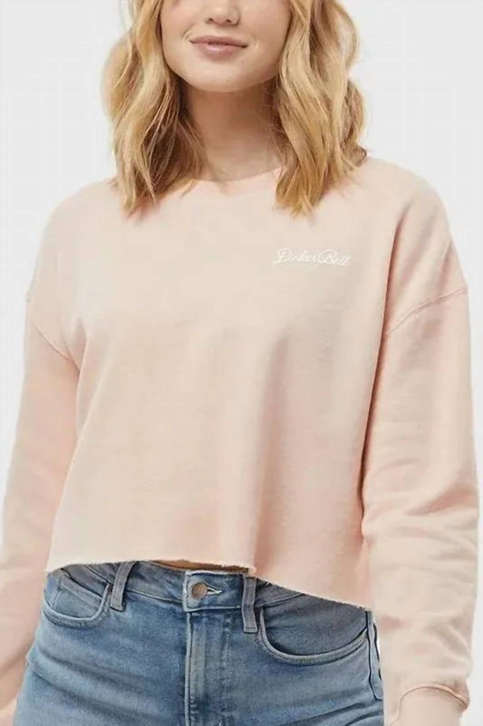 Vgl - Dinkerbell Crop Sweatshirt