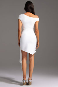 Bella Barnett - Selene One Shoulder Sleeveless Mini Dress