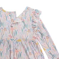 magnetic me Girl's Shroom And Bloom Modal Magnetic Dress And Legging Set in pink - item - detail view