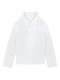 Maison Margiela Women's Long-sleeved Shirt in white - women's long sleeve top - view 4
