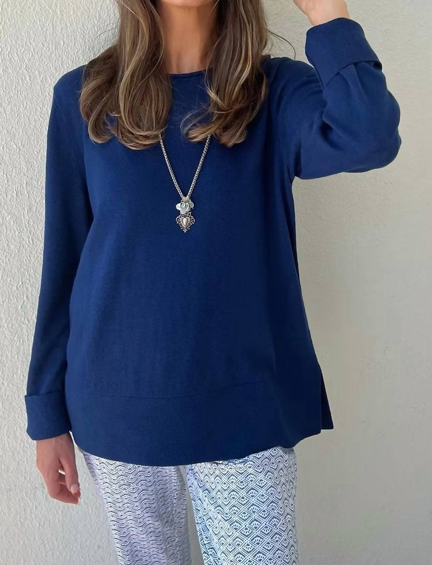 Sigrid Olsen - Cotton Printed Pants