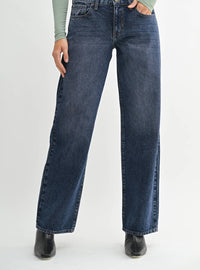 Just Black Denim - Low Rise Baggy Slouch Jeans