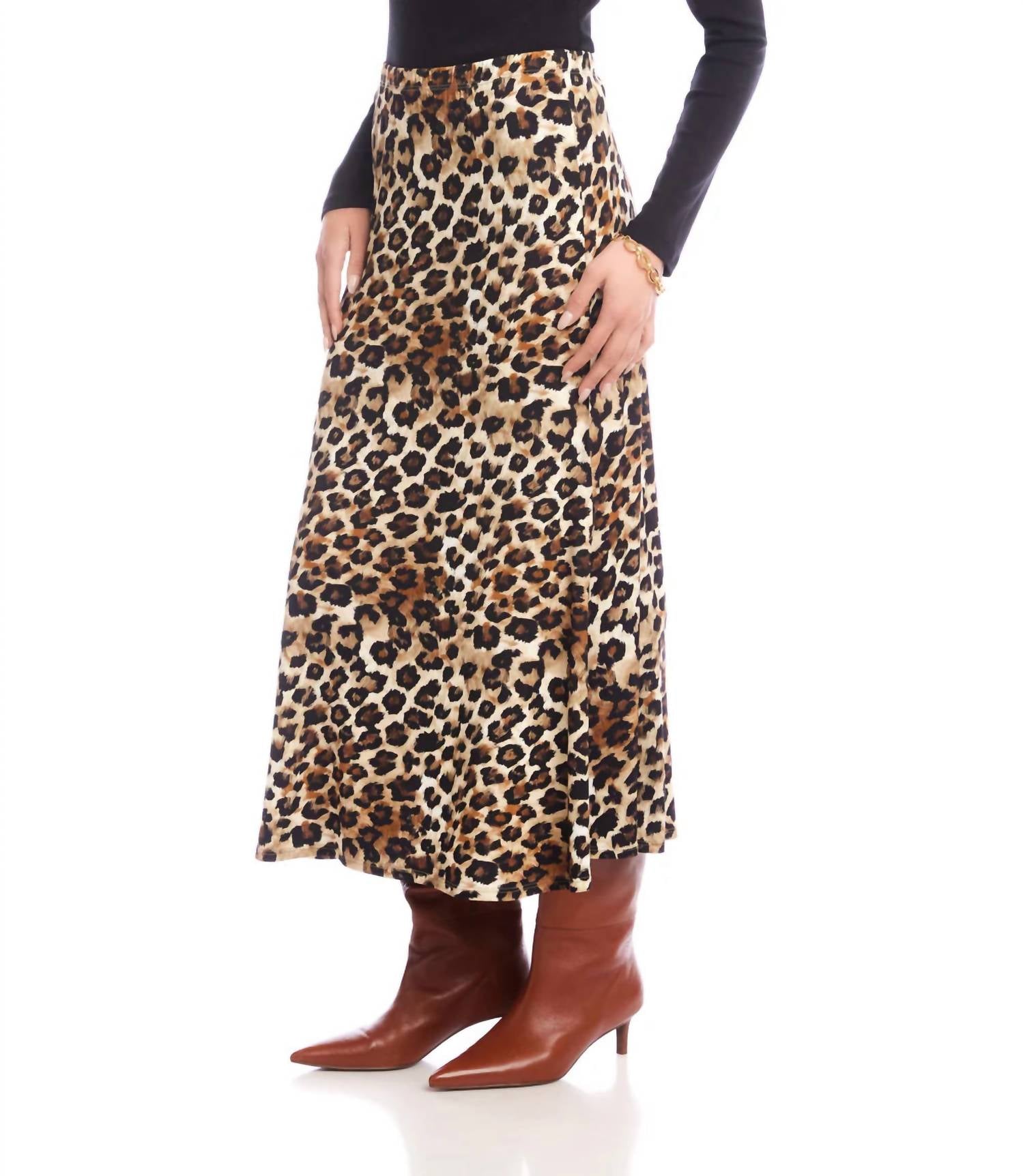 Karen Kane - Side Slit Midi Skirt
