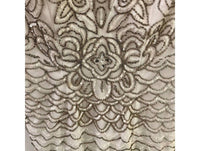Femm - Women's Lace And Beaded Maxi Dress