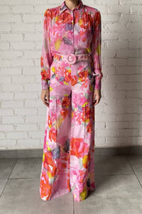 Hemant & Nandita - Rosa Boho Top With Cami