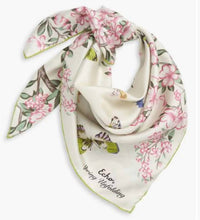 Echo - Spring Unfolding Silk Square Scarf