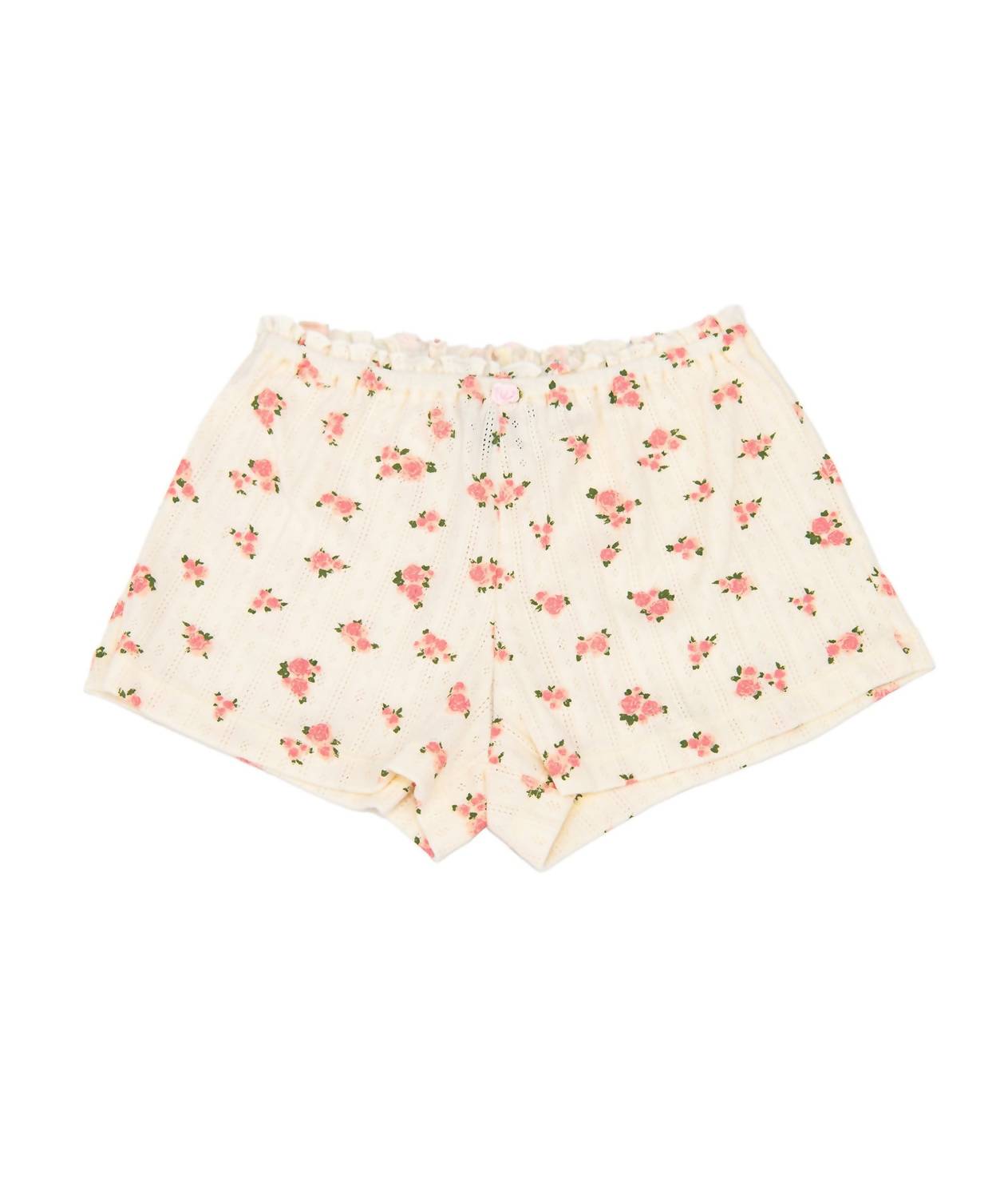 Flowers By Zoe - Girl's Mae Pointelle Shorts