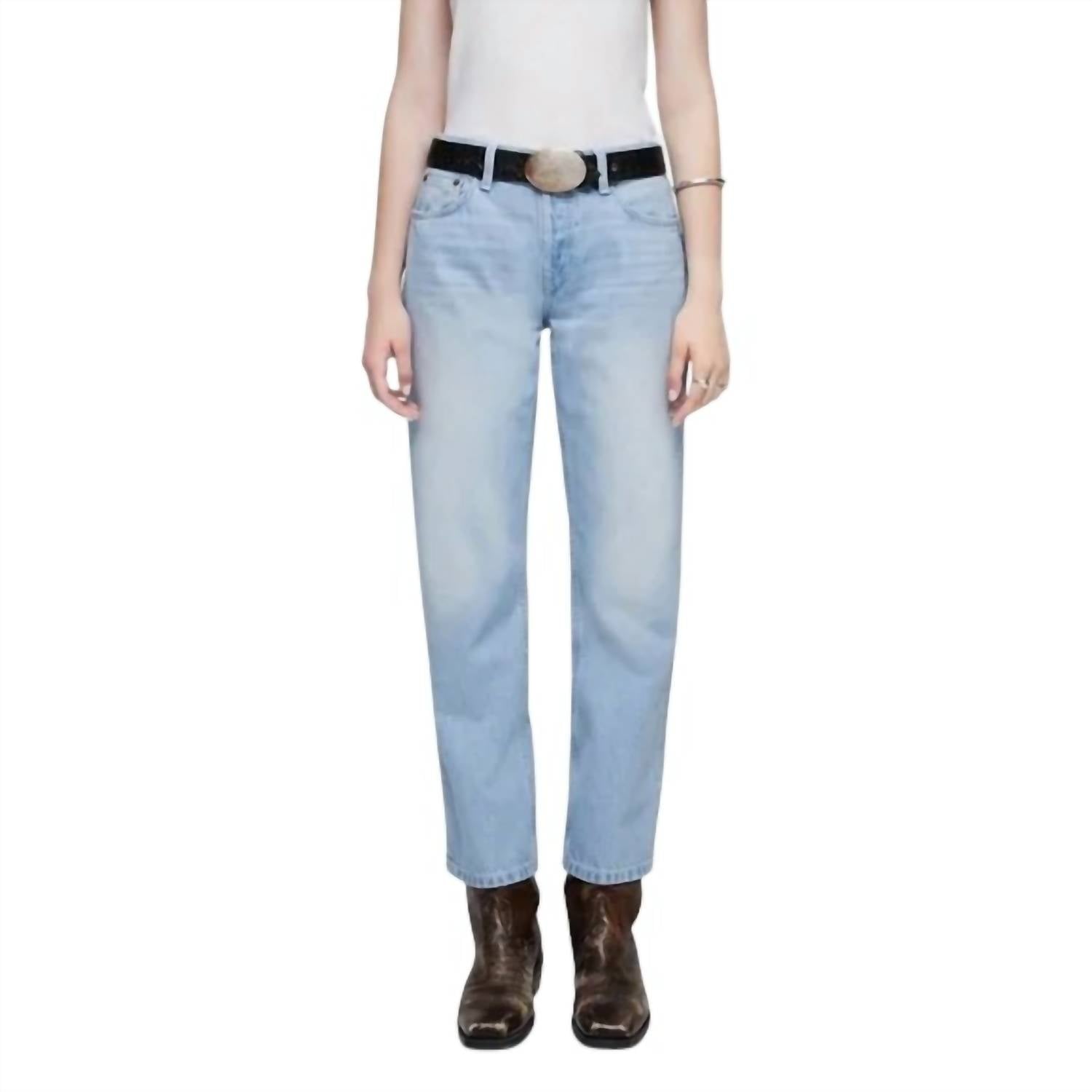 Re/Done - 70s Easy Straight Crop Jeans