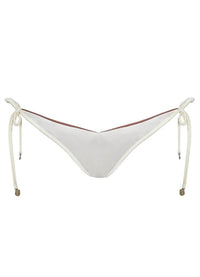 MAAJI Reversible Dreamscape Low Rise Single Strap Bikini Bottom in mocha pearl - women's swimwear - view 5