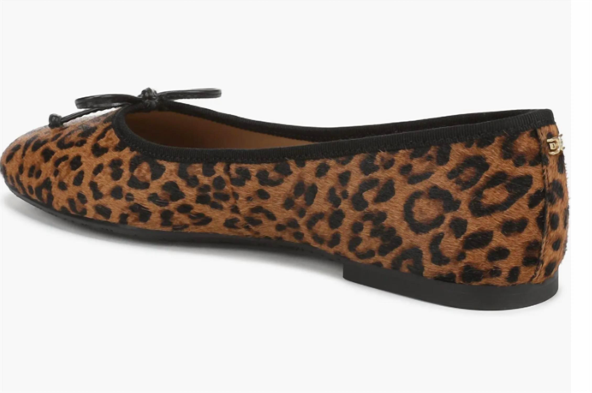 Sam Edelman ALIE BALLET FLAT in brown multi - women's flats - detail view