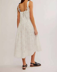 Free People - Primavera Eyelet Midi Dress