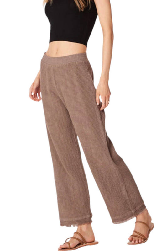 Bobi - Cropped Wide Leg Pants