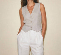 Floro'S Mercantile - Camille Linen Vest