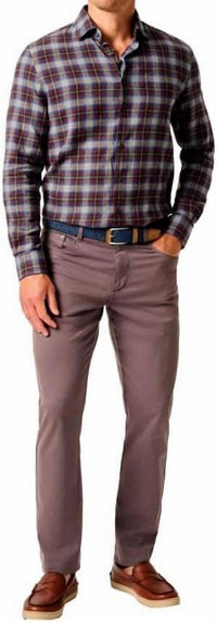 Johnnie-O - Men's Carmel Sateen 5-pocket Pant