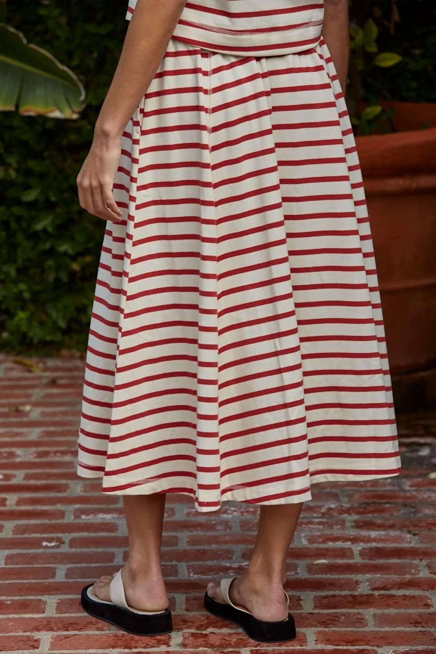 By Together - Sasha Striped Skirt