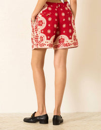 Alix Of Bohemia - Deena High-waist Linen Short