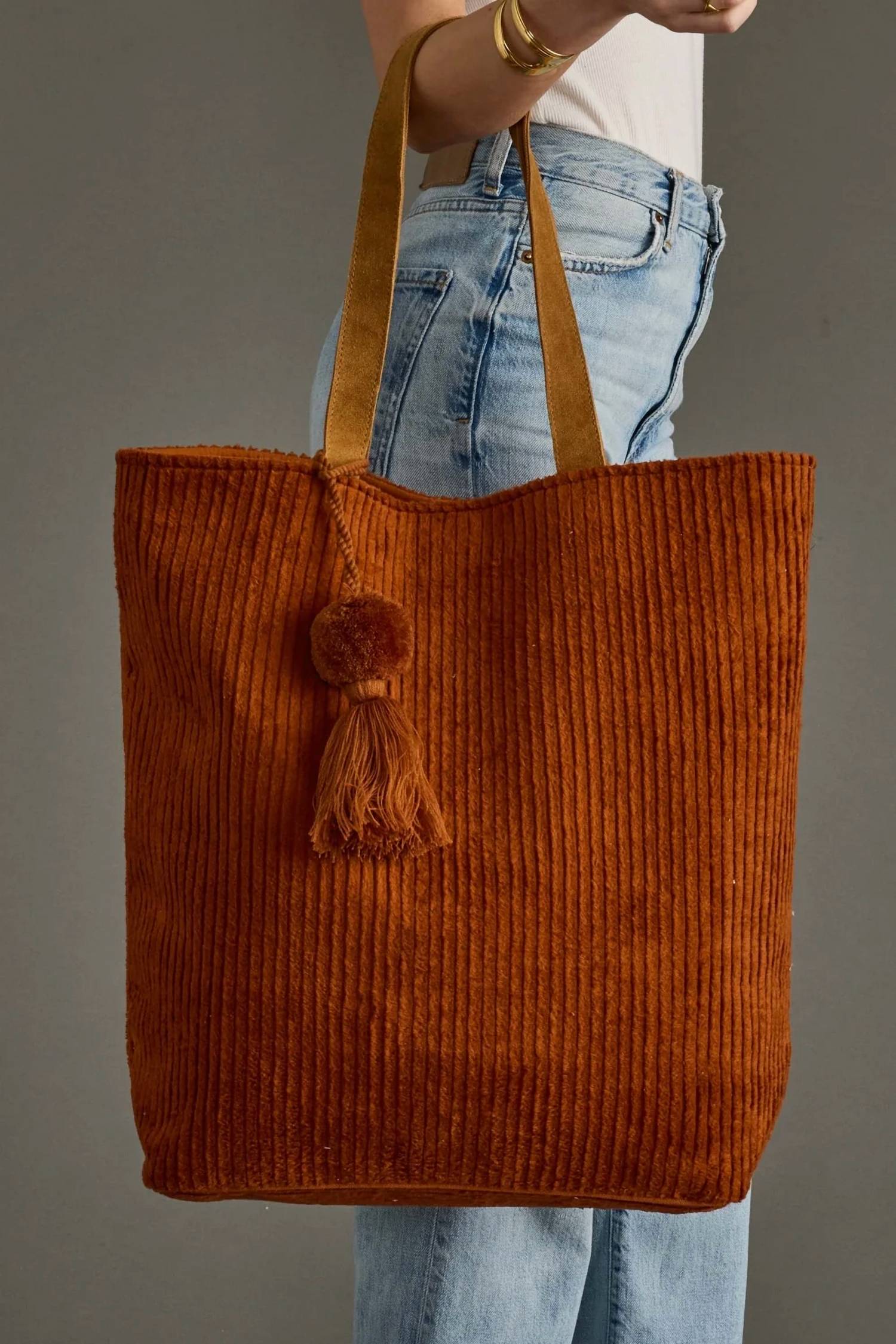 Panache - Women's Corduroy Tote Bag