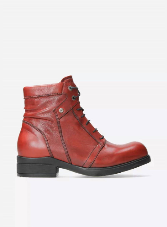 Wolky - Women's Leather Lace Up Boot