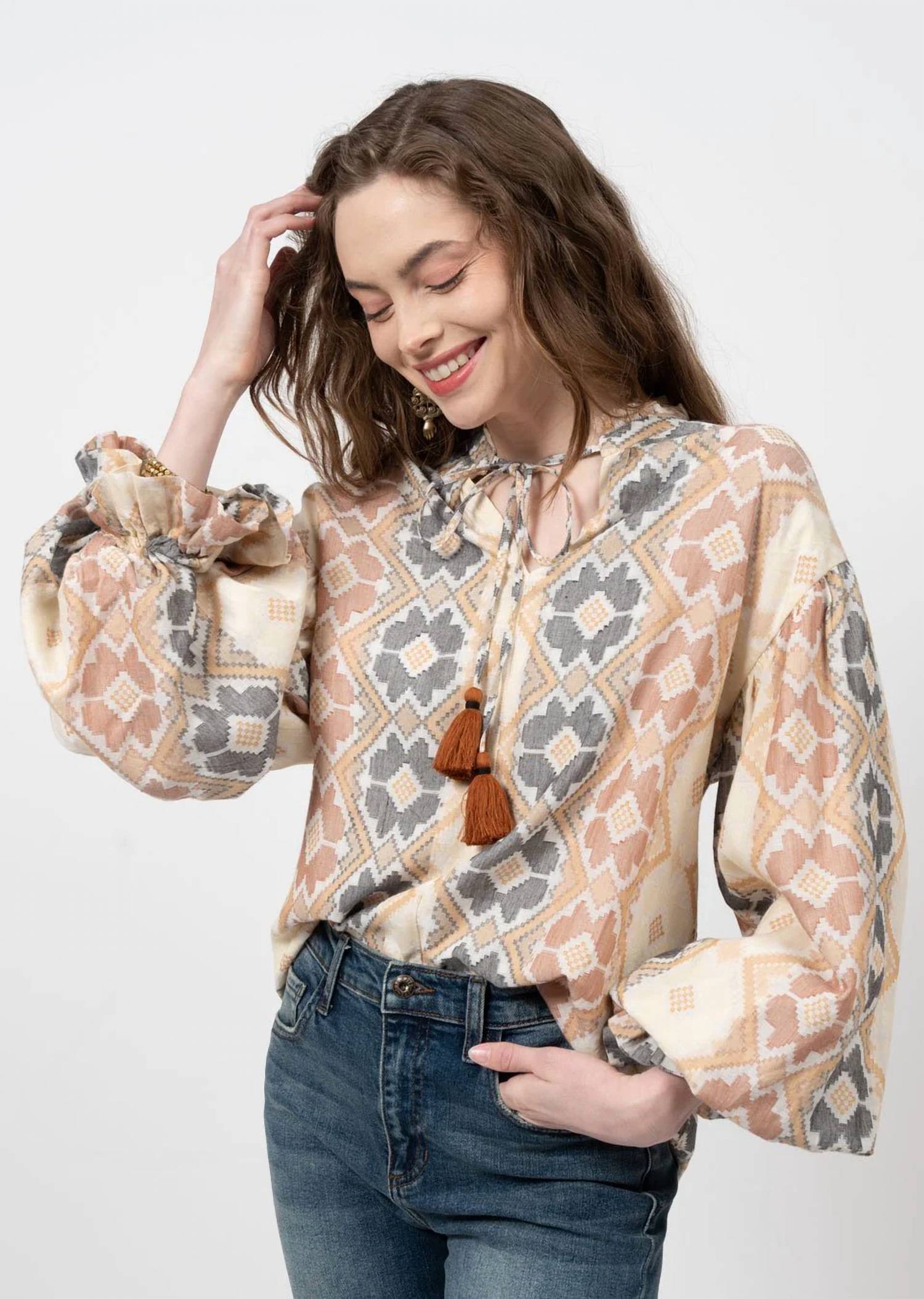 Ivy Jane - Balloon Sleeve Top