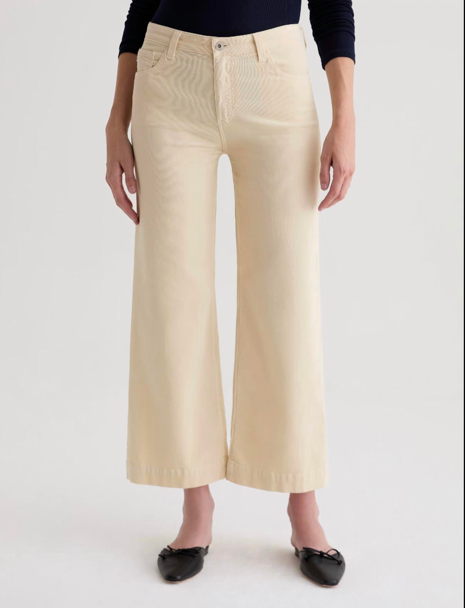 Ag Jeans - Saige Wide Leg Crop Pants