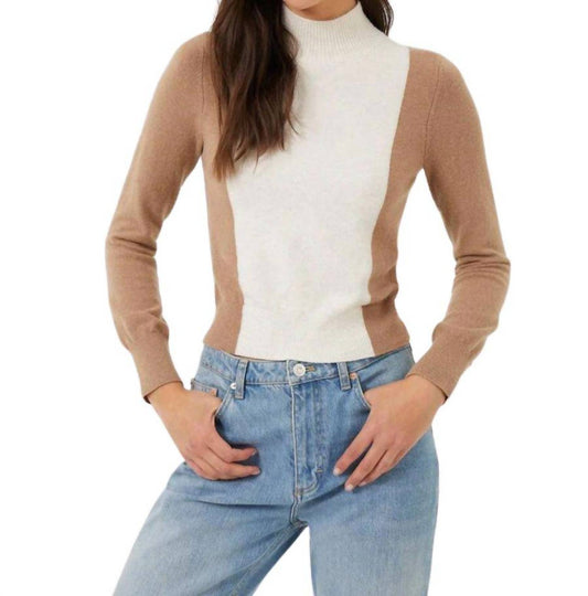 French Connection - Libby Color Block Jumper Top