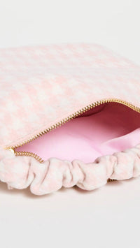 Stoney Clover Lane - Large Houndstooth Scrunch Handle Bag