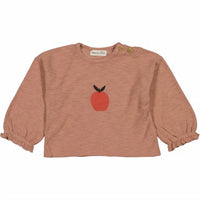 Bean'S Barcelona - Girl's Apple Slub Cotton Jersey T-shirt