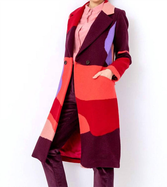 Ivko - Intarsia Fuji Coat