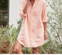 Frank & Eileen - Womens Mary Classic Button up shirt dress