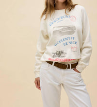 Daydreamer - Beach Boys Wouldn't It Be Nice Vintage Raglan Sweatshirt
