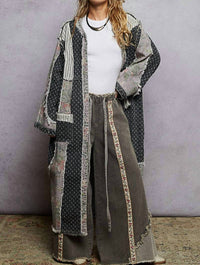 Pol - Maxi Length Open Cardigan