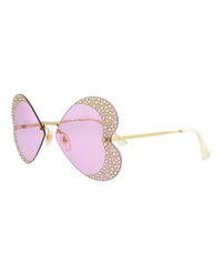 Gucci - Women's Cat Eye-frame Metal Sunglasses