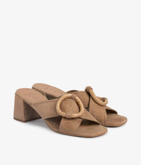 Pedro Garcia - Women's Uxia Suede Cross Strap Sandal