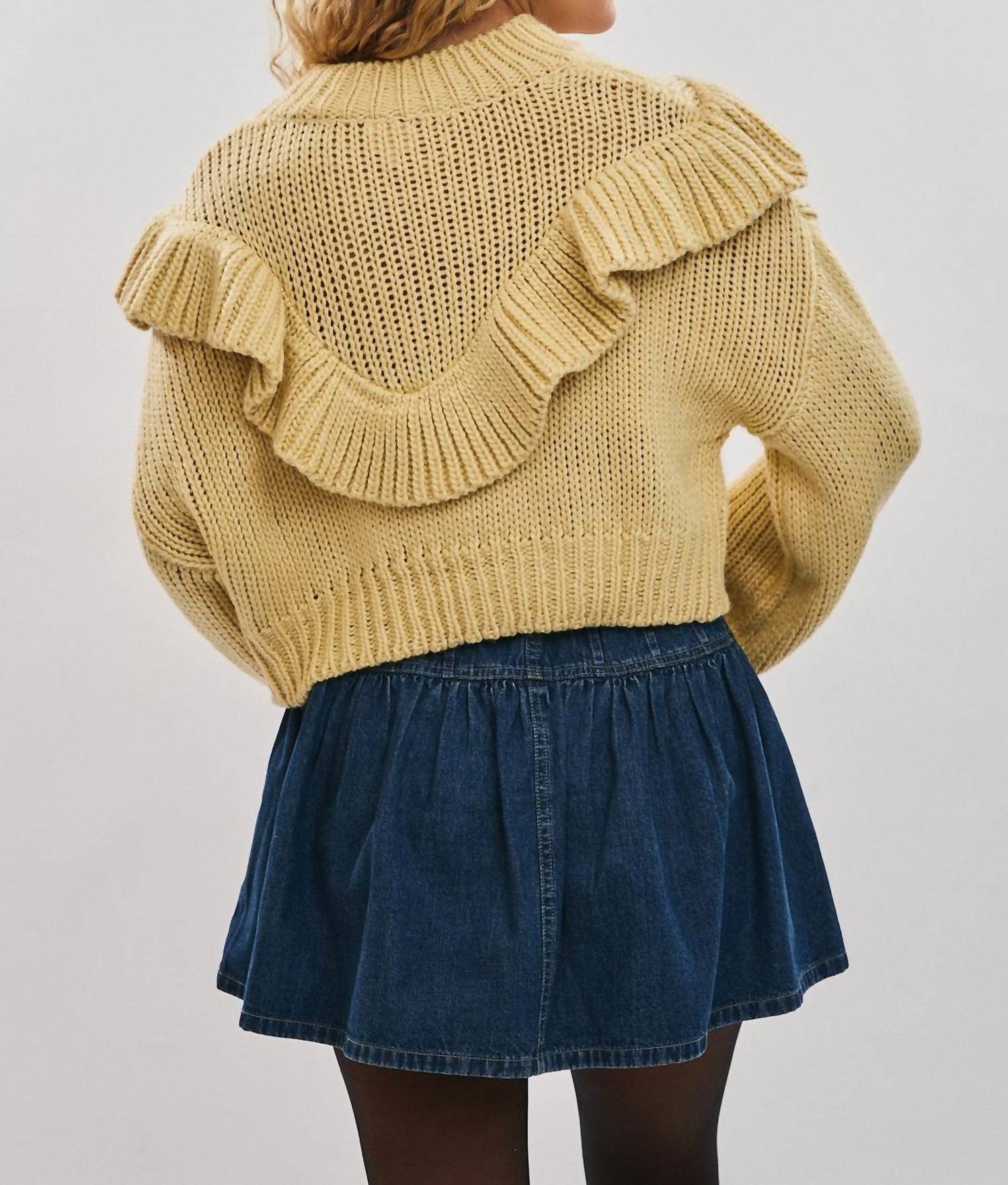 Le Lis - Ruffle Detail Sweater