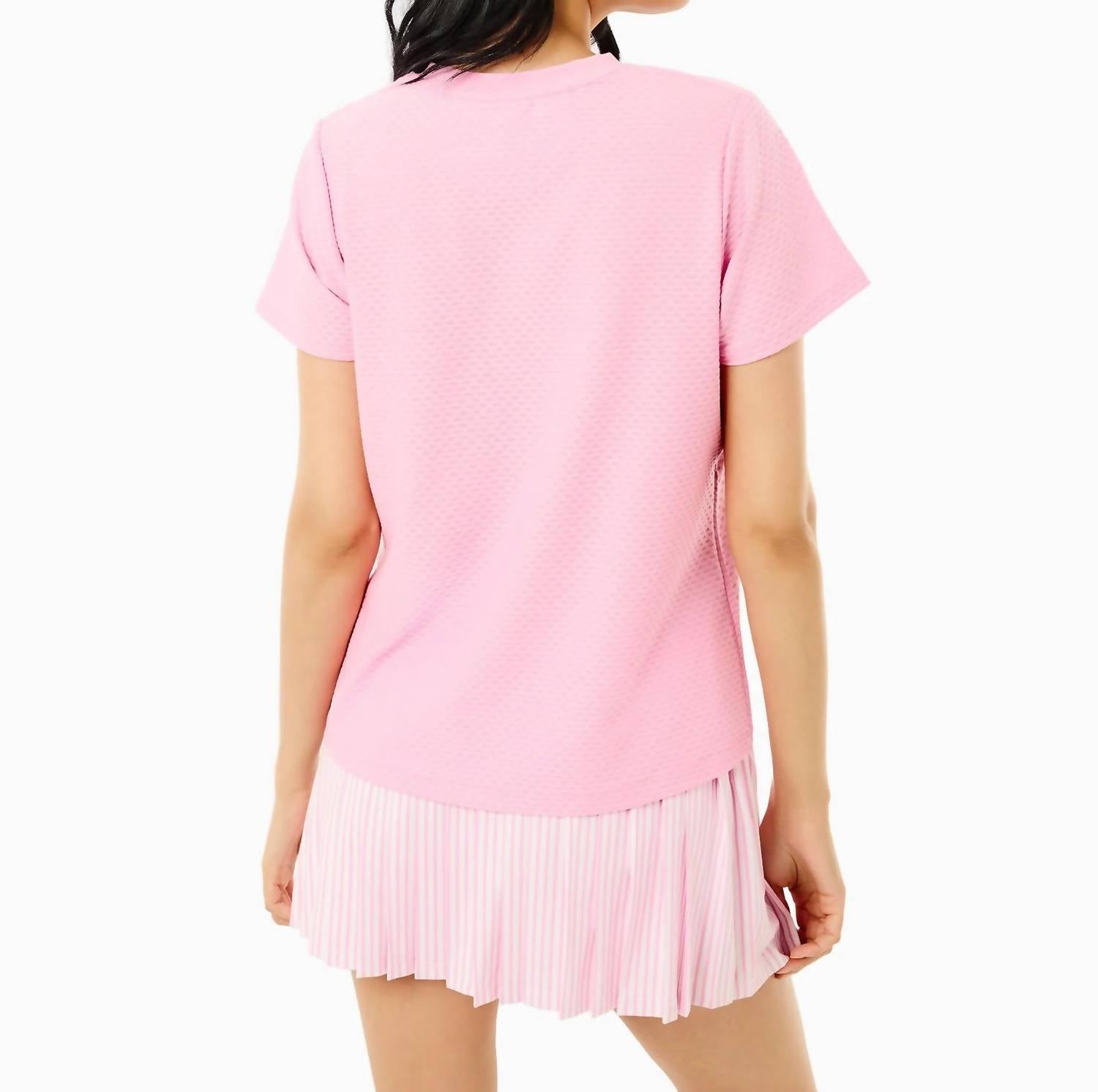 Addison Bay - Active Mesh Walnut Short Sleeve Tee