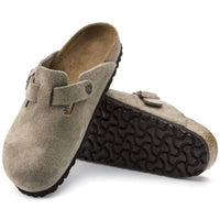 Birkenstock - Unisex Boston Suede Leather Clogs