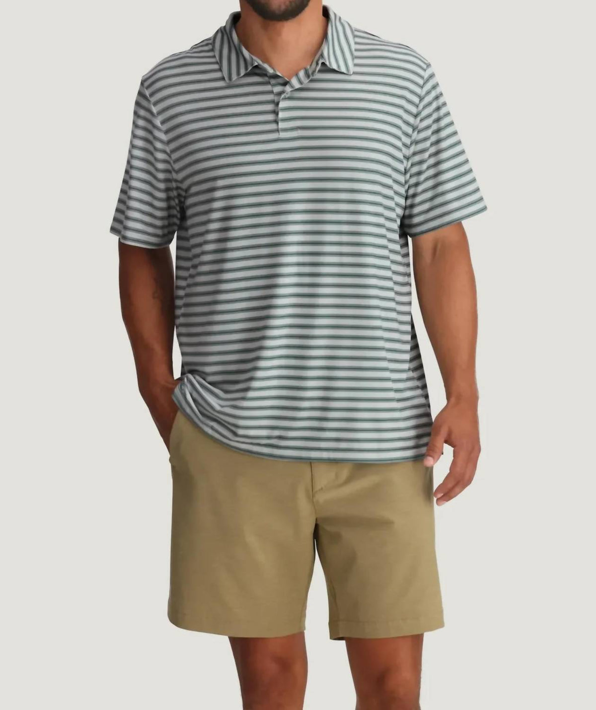 Free Fly - Elevate Two-button Polo