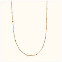 Nikki Smith Designs Women's Jess Ball Chain Necklace in gold - women's jewelry