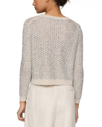 Lafayette 148 - Button Front Foil Cardigan