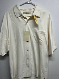 Tommy Bahama - Men's Pelican Cigar Embroidered Sunday Cruiser Hawaiian Shirt
