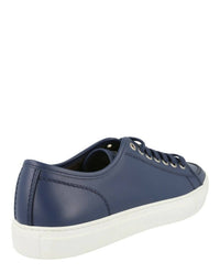 Brioni Men's Leather Low-top Tennis Sneakers in blue - men's sneaker - alternate view