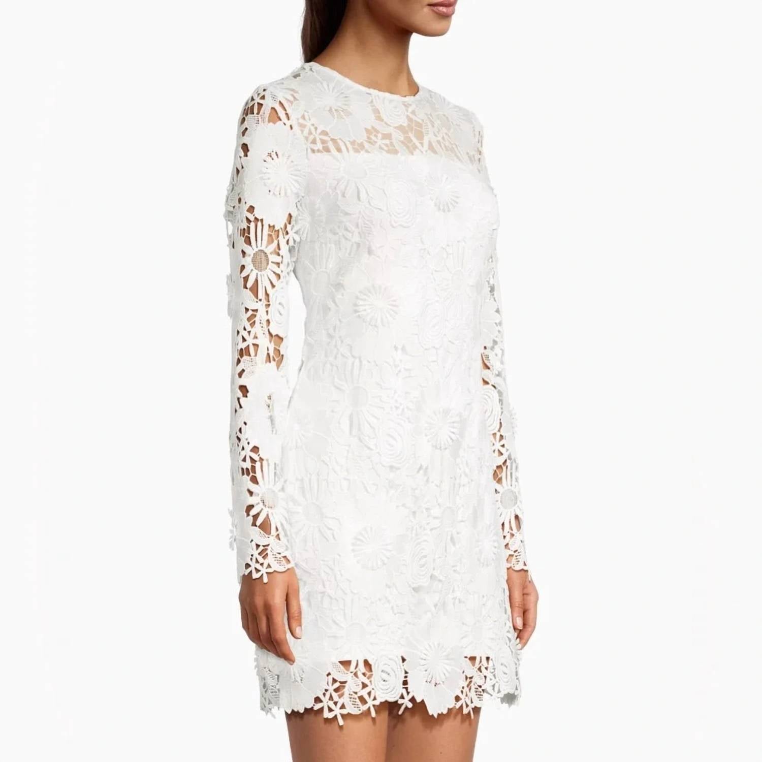 Milly - Nessi 3d Lace Mini Dress
