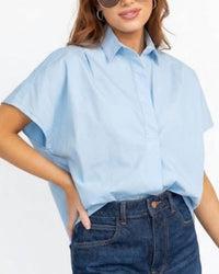 Karlie - V-neck Collar Shirt