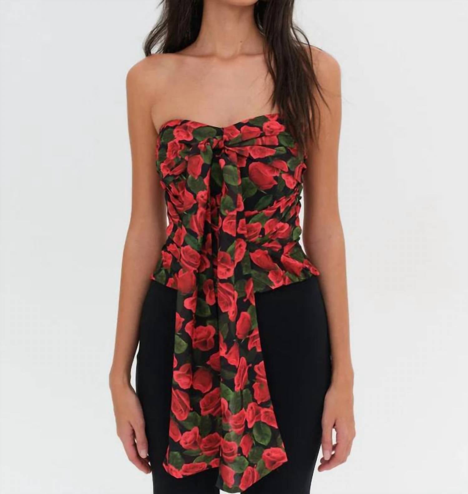For Love & Lemons - Abby Strapless Top