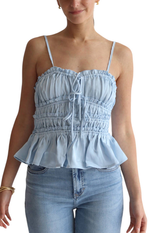 Needii - Smocked Cami Tank Top