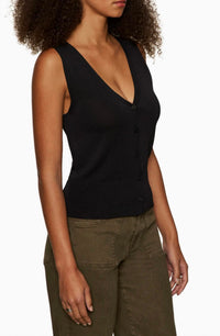 Sanctuary - Knitted Button Front Top