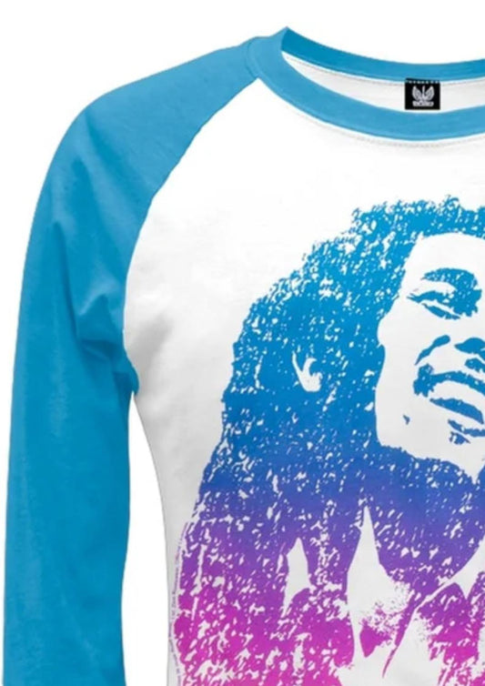 Bob Marley - Women's Is This Love Raglan Tee