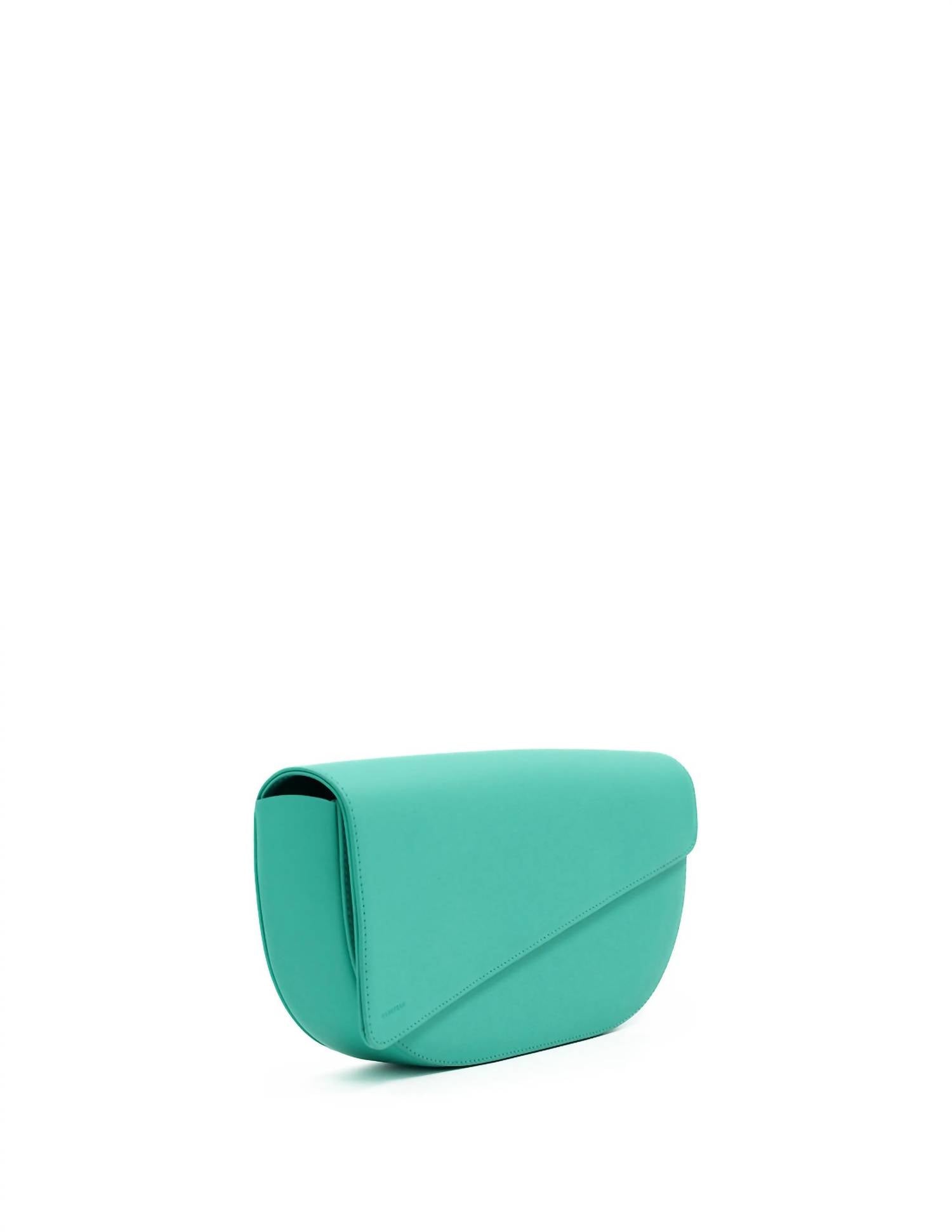 GABUTEAU Women's Gia Clutch in aqua - women's bag - alternate view