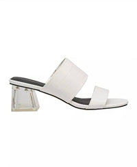 French Connection - Women's Crocodile Slide Sandal