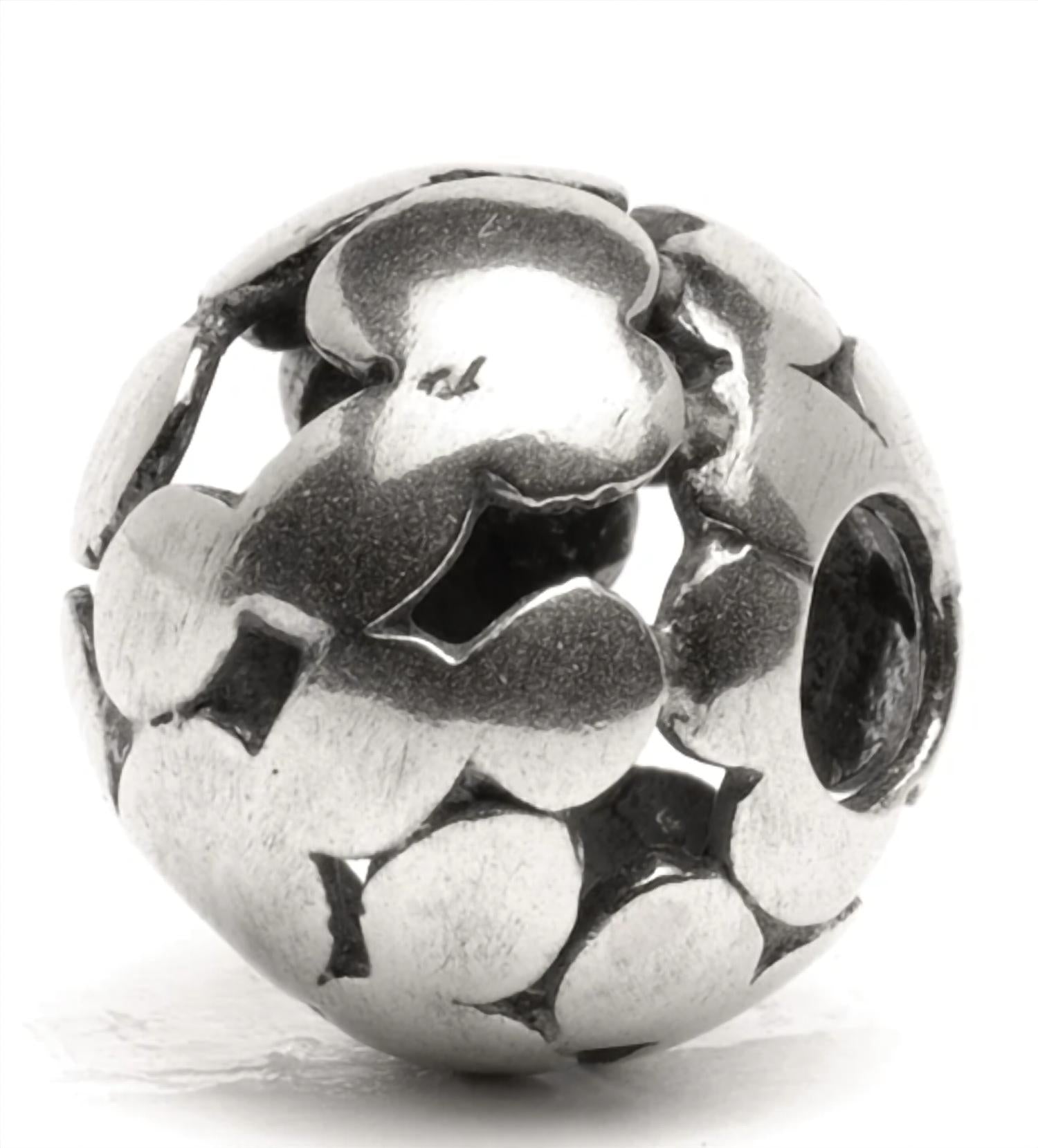 Trollbeads Women's Spot Bead Charm in silver - women's accessory